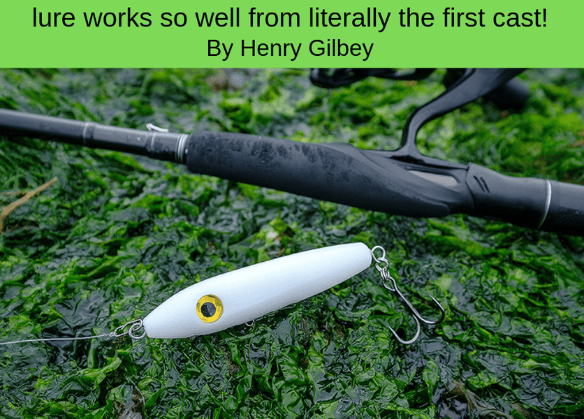 It seriously floats my boat when a brand new lure works so well from literally the first cast! By Henry Gilbey