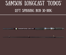 Load image into Gallery viewer, Samson Long Cast 12ft Spinning Rod - TODOS 30-100g