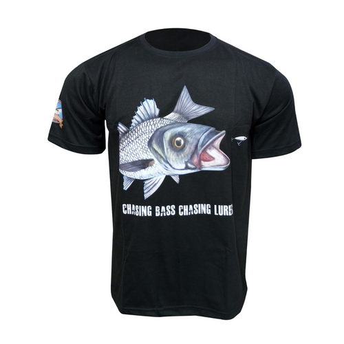 'Chasing Bass Chasing Lures' T Shirt