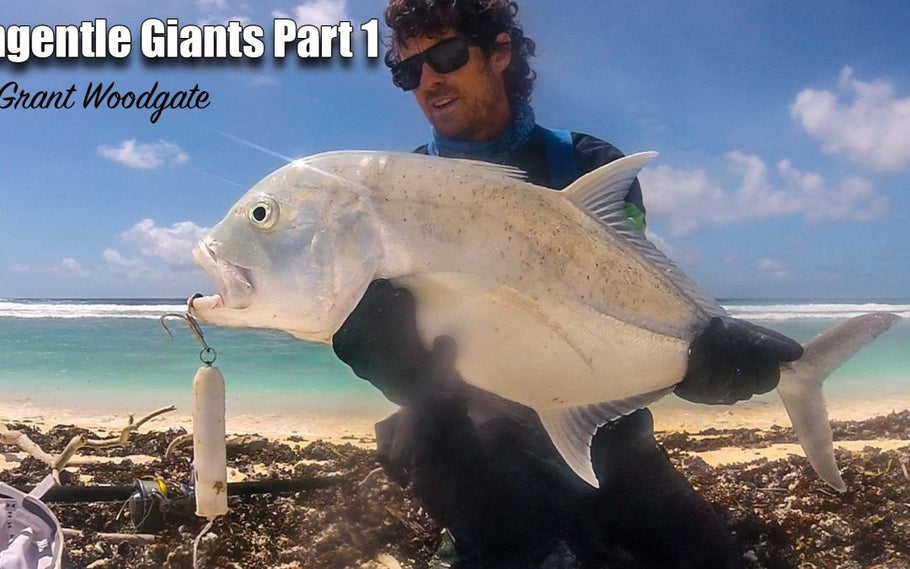 Lure Fishing For Huge GTs Land Based – Part 1