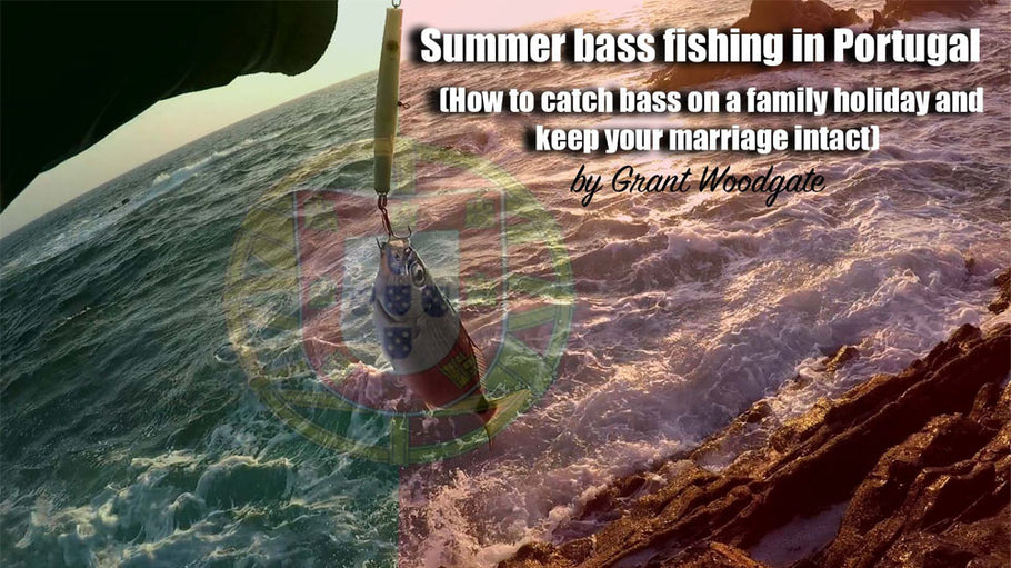 Summer Holiday Bass Fishing In Portugal -Part 1- How to catch bass and Keep your marriage intact