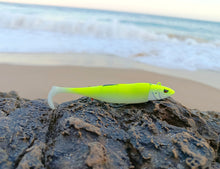 Load image into Gallery viewer, Waylander - Mean Minnow x3 Soft Plastic with Jighead (Lead Free) 27g