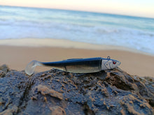 Load image into Gallery viewer, Waylander - Mean Minnow x3 Soft Plastic with Jighead (Lead Free) 27g