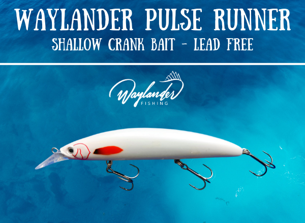 Waylander Pulse Runner – Lead Free Shallow Water Crankbait 28g