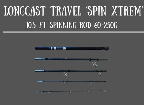 Samson Spin Xtrem 5 Piece Spinning/Popping Travel Rod 60-250g