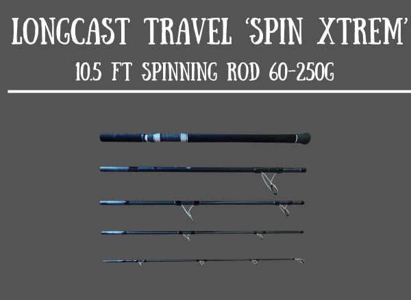 Samson Spin Xtrem 5 Piece Spinning/Popping Travel Rod 60-250g