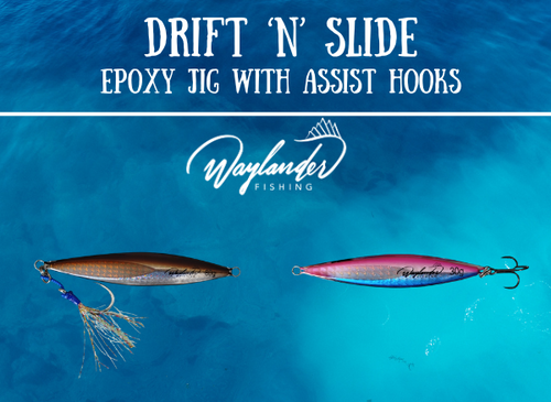 Waylander Drift 'N' Slide - Epoxy Jigs With BKK Assist Hooks