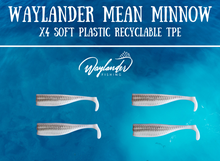 Load image into Gallery viewer, Waylander - Mean Minnow Soft Plastic x4 Bodies