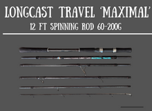 Load image into Gallery viewer, Samson Long Cast Spinning Rod &#39;MAXIMAL TRAVEL&#39; 12ft Spinning Rod