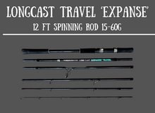 Load image into Gallery viewer, Samson Long Cast Spinning Rod &#39;EXPANSE TRAVEL&#39; 12ft Spinning Rod