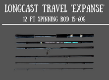 Load image into Gallery viewer, Samson Long Cast Spinning Rod &#39;EXPANSE TRAVEL&#39; 12ft Spinning Rod (15-60g)