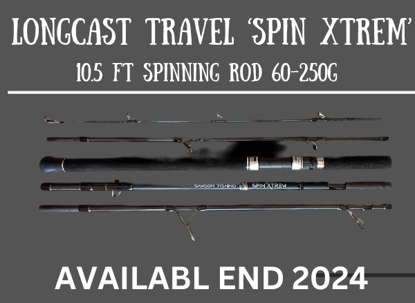 Samson Spin Xtrem 5 Piece Spinning/Popping Travel Rod 60-250g