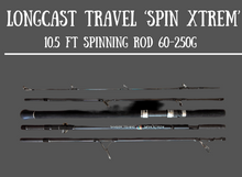 Load image into Gallery viewer, Samson Spin Xtrem 5 Piece Spinning/Popping Travel Rod 60-250g