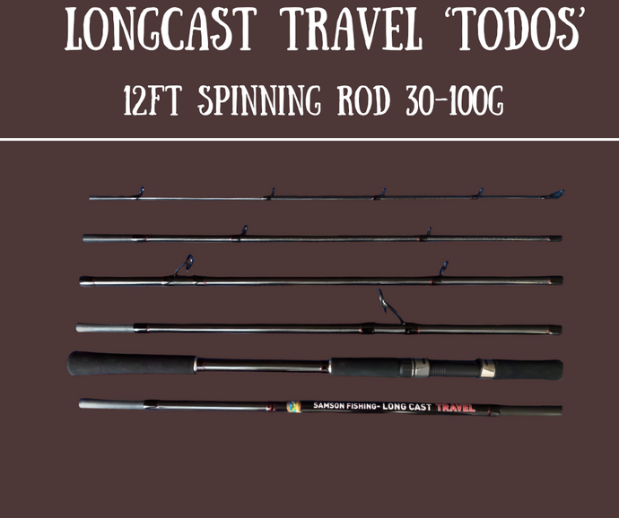 Samson Long Cast Spinning Rod - TODOS TRAVEL