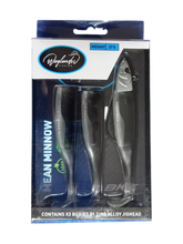 Load image into Gallery viewer, Waylander - Mean Minnow x3 Soft Plastic with Jighead (Lead Free) 27g