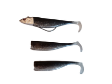 Load image into Gallery viewer, Waylander - Mean Minnow x3 Soft Plastic with Jighead (Lead Free)