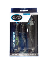 Load image into Gallery viewer, Waylander - Mean Minnow x3 Soft Plastic with Jighead (Lead Free) 27g