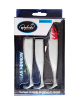 Load image into Gallery viewer, Waylander - Mean Minnow x3 Soft Plastic with Jighead (Lead Free) 27g