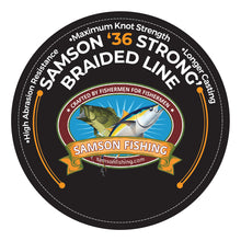 Load image into Gallery viewer, Samson &#39;36 Strong&#39; Braided Fishing Line