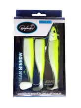 Load image into Gallery viewer, Waylander - Mean Minnow x3 Soft Plastic with Jighead (Lead Free)