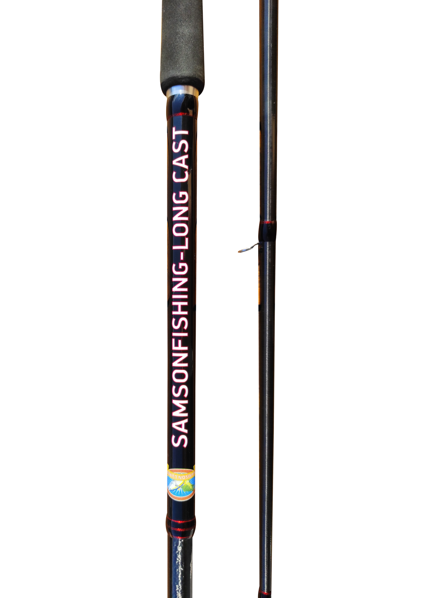 12ft spin cast fishing pole CPS GEN 3 Factory Built Rod, 12 ft. 8 in. 4-8 oz. Universal with stainless steel guides for smooth line flow SHOUDE 9FT 4-Piece Travel Surf