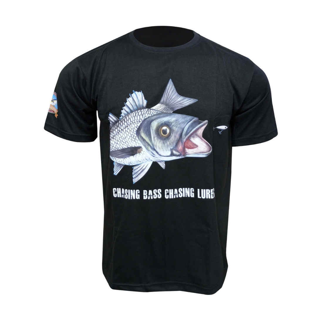 Chasing Bass Chasing Lures' T Shirt Medium